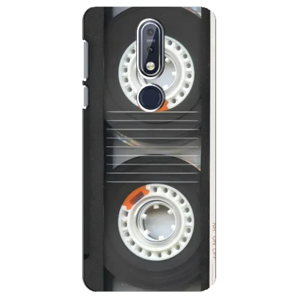 Чехол с рисунком «Кассета магнитофона» для Nokia 7.1 (2018) Чехол с рисунком «Кассета магнитофона» для Nokia 7.1 (2018)