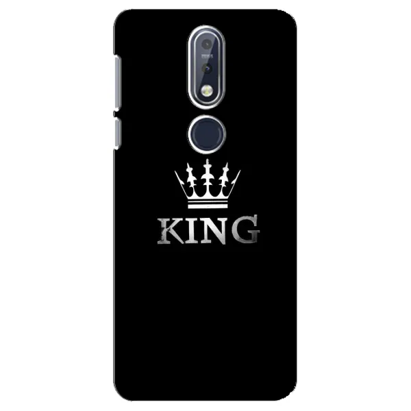 Чехол с рисунком «KING» для Nokia 7.1 (2018) Чехол с рисунком «KING» для Nokia 7.1 (2018)