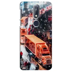 Чехлы на Новый Год Nokia 7 2018, 7.1 (Кока Кола)