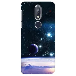 Чохол (ТПУ) з планетами на Nokia 7 2018, 7.1 (Космічний вид)