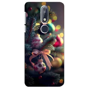 Чехлы на Новый Год Nokia 7 2018, 7.1 (Красивая елочка)