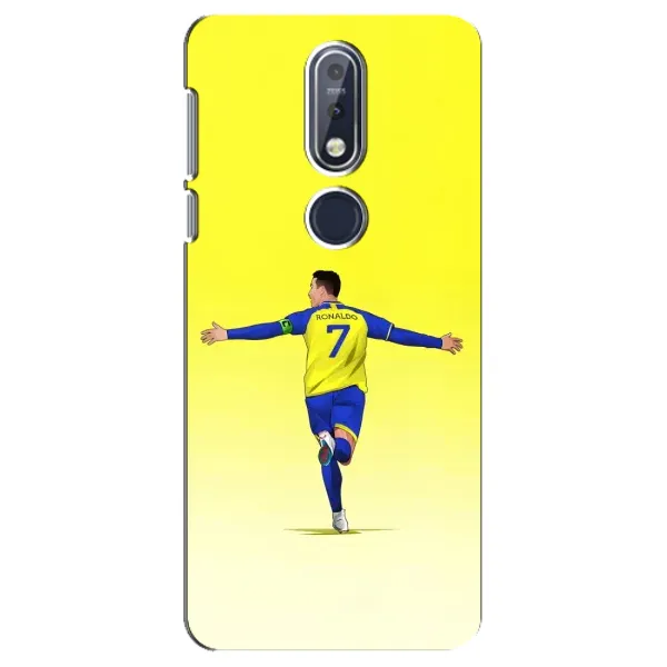 Чехол с рисунком «Криштиану Аль Наср» для Nokia 7.1 (2018)