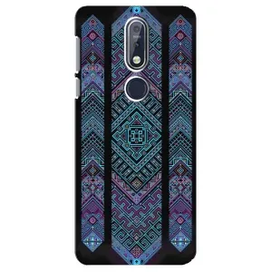 Силиконовый Чехол на Nokia 7 2018, 7.1 (Крутой орнамент)