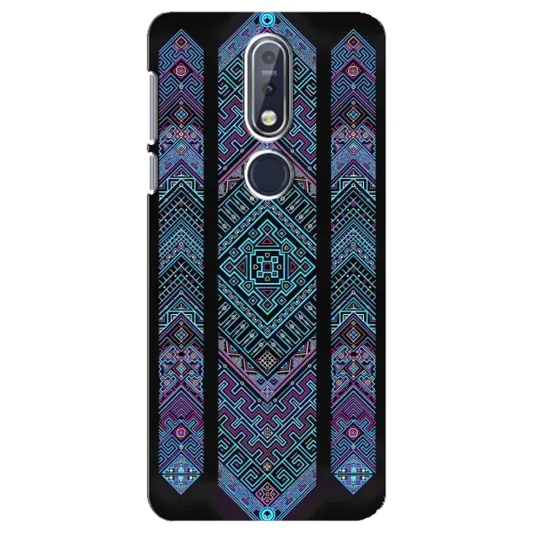 Чехол с рисунком «Крутой орнамент» для Nokia 7.1 (2018) Чехол с рисунком «Крутой орнамент» для Nokia 7.1 (2018)