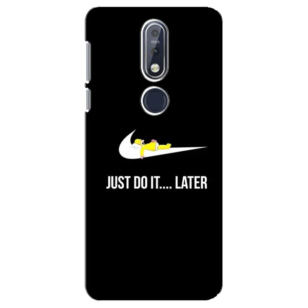 Чехол с рисунком «Later» для Nokia 7.1 (2018) Чехол с рисунком «Later» для Nokia 7.1 (2018)