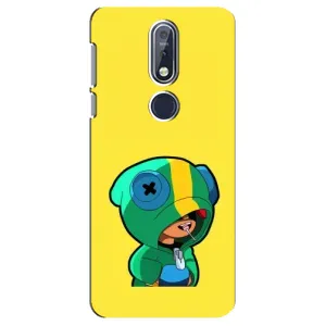 Чохол Бравл Старс для Nokia 7 2018, 7.1 (Леон (LEON))