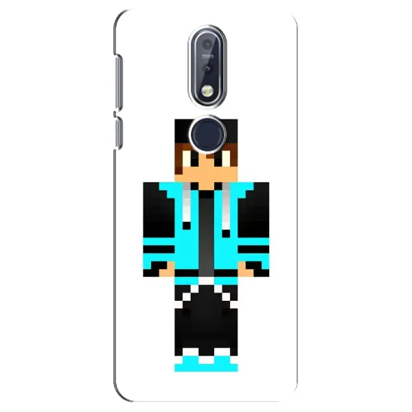 Чехол с рисунком «Мальчик в голубом» для Nokia 7.1 (2018)