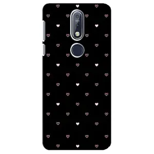 Чохли з тематикою "Маленькі Сердчеки" на Nokia 7 2018, 7.1 (Маленькі сердечка)