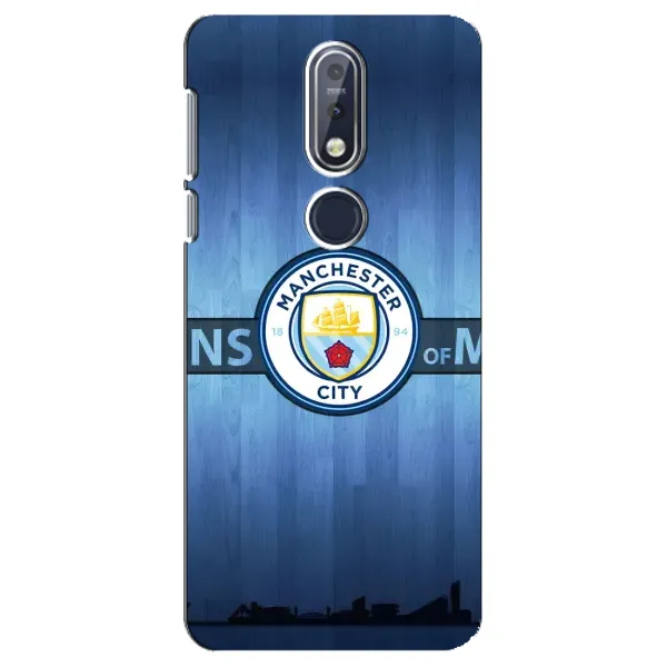Чехол с рисунком «ManCity» для Nokia 7.1 (2018) Чехол с рисунком «ManCity» для Nokia 7.1 (2018)