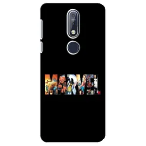Силиконовый Чехол для Nokia 7 2018, 7.1 (MARVEL)