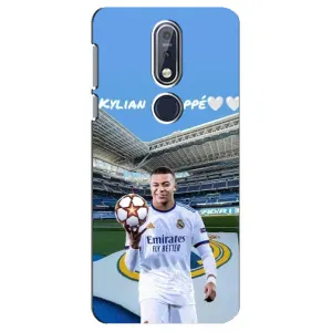 Чохол (TPU) з Футболістом на Nokia 7 2018, 7.1 (Mbappe Real)
