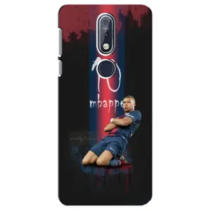 Чохол (TPU) з Футболістом на Nokia 7 2018, 7.1 (MBAPPE 10)