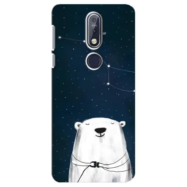 Чехол с рисунком «Медведица» для Nokia 7.1 (2018) Чехол с рисунком «Медведица» для Nokia 7.1 (2018)