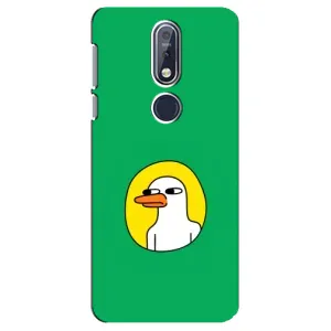 Бампер с принтом Мемы для Nokia 7 2018, 7.1 (Мем Утка)