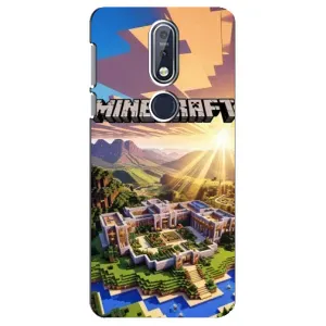 Чехол майнкрафт для Nokia 7 2018, 7.1 (MINECRAFT)