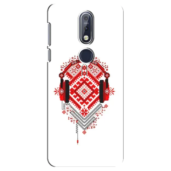 Чехол с рисунком «Модная вышиванка» для Nokia 7.1 (2018) Чехол с рисунком «Модная вышиванка» для Nokia 7.1 (2018)