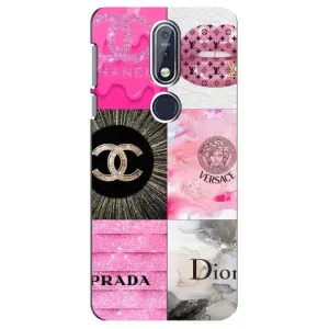 Чехол (Dior, Prada, YSL, Chanel) для Nokia 7 2018, 7.1 (Модница)
