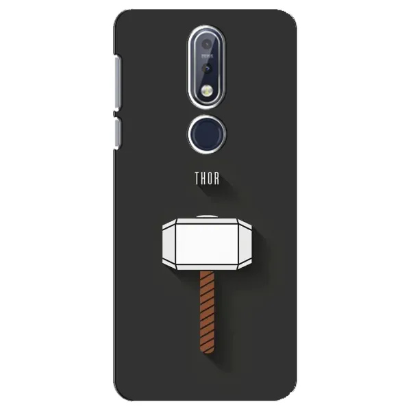 Чехол с рисунком «Молот Тора» для Nokia 7.1 (2018)