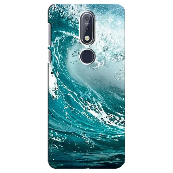 Чехол с рисунком «Морская волна» для Nokia 7.1 (2018) Чехол с рисунком «Морская волна» для Nokia 7.1 (2018)