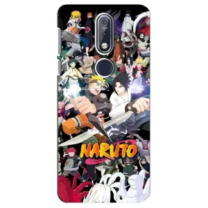 Купить Чехлы на телефон с принтом Anime для Nokia 7 2018, 7.1 (Наруто постер)