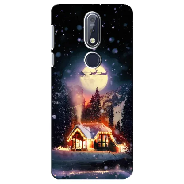 Чехол с рисунком «Настроение зимнее» для Nokia 7.1 (2018) Чехол с рисунком «Настроение зимнее» для Nokia 7.1 (2018)