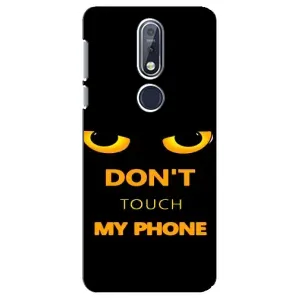 Чохол з Прикольним Принтом на Nokia 7 2018, 7.1 (Не чіпай мій телефон)