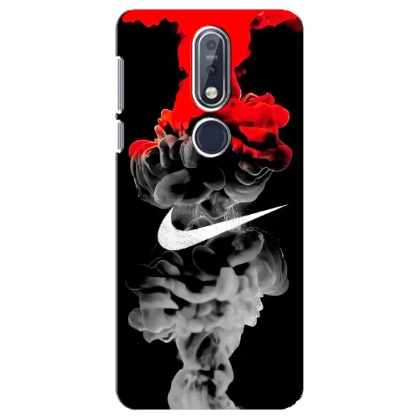 Чехол с рисунком «Nike дым» для Nokia 7.1 (2018) Чехол с рисунком «Nike дым» для Nokia 7.1 (2018)