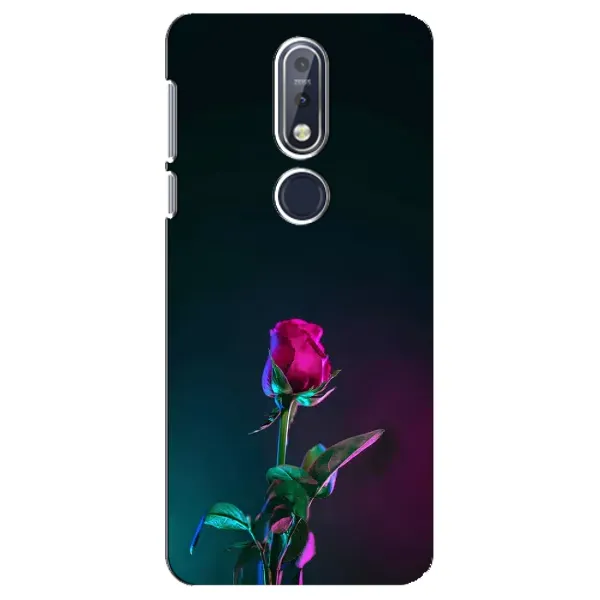 Чехол с рисунком «Ночная роза» для Nokia 7.1 (2018) Чехол с рисунком «Ночная роза» для Nokia 7.1 (2018)