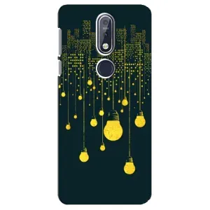 Силіконові Чохли Коханій людині для Nokia 7 2018, 7.1 (Нічне місто)