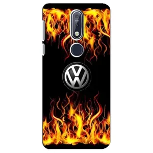 Чехол "Фольксваген" для Nokia 7 2018, 7.1 (Огненный Лого)