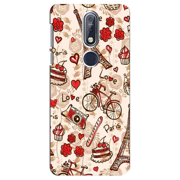 Чехол с рисунком «Париж мечта» для Nokia 7.1 (2018) Чехол с рисунком «Париж мечта» для Nokia 7.1 (2018)