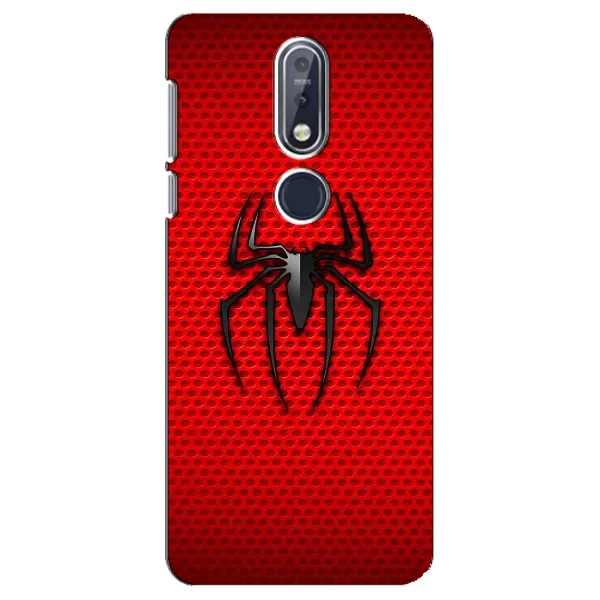 Чехол с рисунком «Паук марвел» для Nokia 7.1 (2018) Чехол с рисунком «Паук марвел» для Nokia 7.1 (2018)