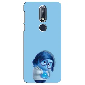Чехол Головоломка для Nokia 7 2018, 7.1 - (AlphaPrint) (Печаль)