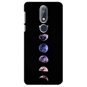 Чохол (ТПУ) з планетами на Nokia 7 2018, 7.1 (Плнети)