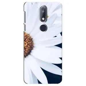 Чехол с ромашками на Nokia 7 2018, 7.1 (Пол ромашки)
