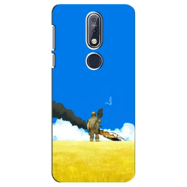 Чехол с рисунком «Попадание» для Nokia 7.1 (2018) Чехол с рисунком «Попадание» для Nokia 7.1 (2018)