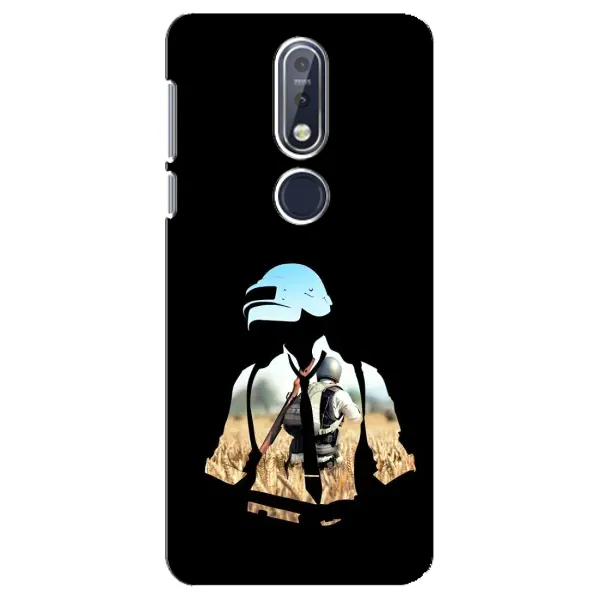 Чехол с рисунком «Пубг мен» для Nokia 7.1 (2018) Чехол с рисунком «Пубг мен» для Nokia 7.1 (2018)
