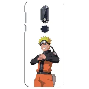 Чохли з принтом НАРУТО на Nokia 7 2018, 7.1 (Веселий Наруто)
