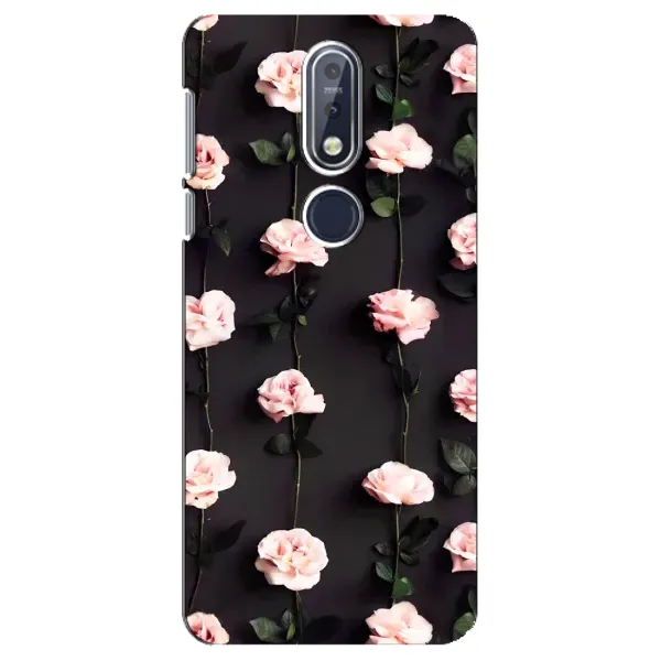 Чехол с рисунком «Розы» для Nokia 7.1 (2018) Чехол с рисунком «Розы» для Nokia 7.1 (2018)
