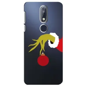 Чехол с рисунком «Рука Гринча» для Nokia 7.1 (2018)