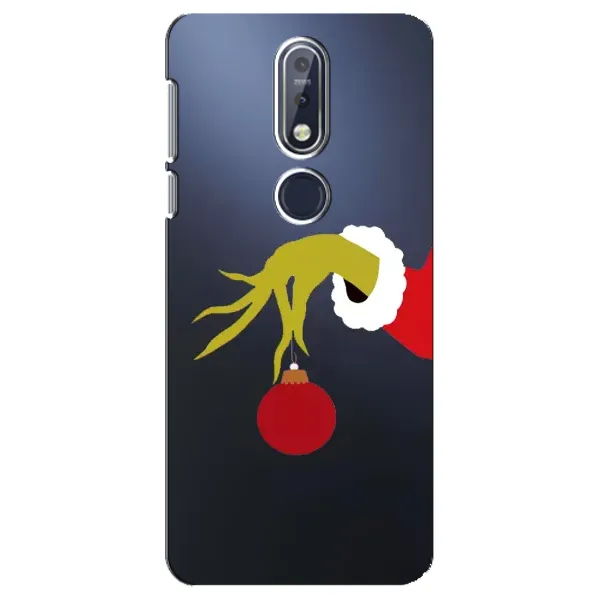 Чехол с рисунком «Рука Гринча» для Nokia 7.1 (2018)
