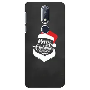 Чохол Санта Клаус для Nokia 7 2018, 7.1 (Санта Крісмас)