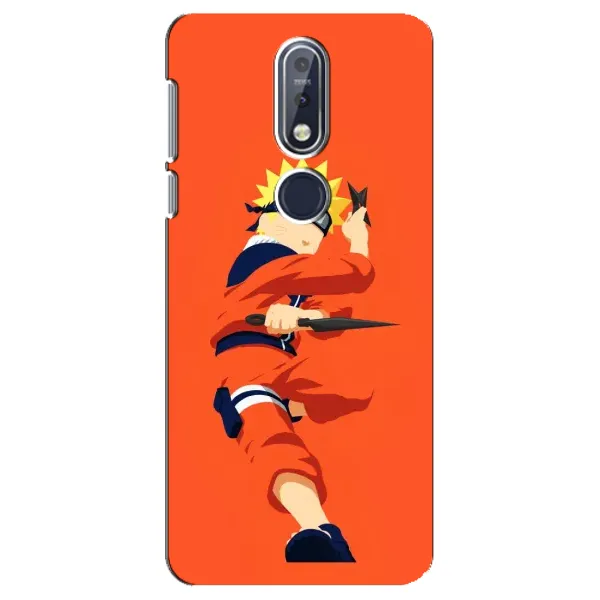 Чехол с рисунком «Силуэт Наруто» для Nokia 7.1 (2018) Чехол с рисунком «Силуэт Наруто» для Nokia 7.1 (2018)
