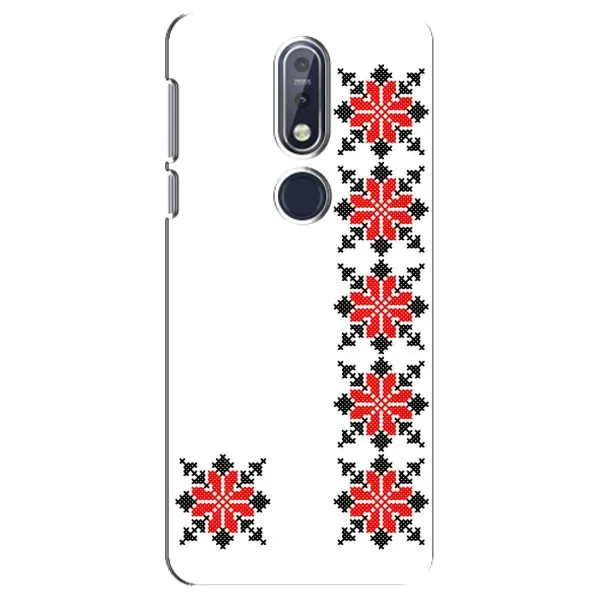Чехол с рисунком «Силуэт вышиванки» для Nokia 7.1 (2018) Чехол с рисунком «Силуэт вышиванки» для Nokia 7.1 (2018)