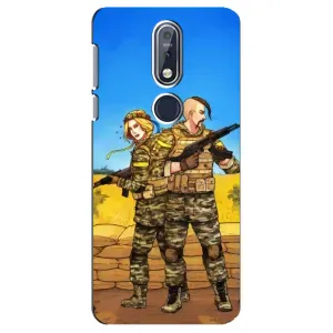 Чехлы с принтом (Воины ЗСУ) для Nokia 7 2018, 7.1 (Солдаты ЗСУ)