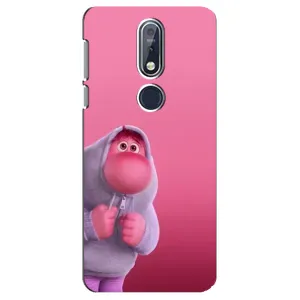 Чехол Головоломка для Nokia 7 2018, 7.1 - (AlphaPrint) (Стыд)