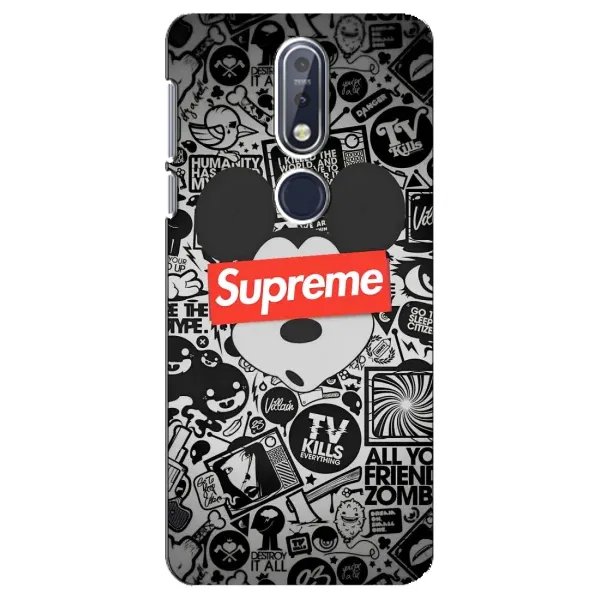 Чохол з малюнком «Supreme Маус» для Nokia 7.1 (2018) Чохол з малюнком «Supreme Маус» для Nokia 7.1 (2018)