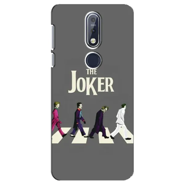 Чехол с рисунком «The Joker» для Nokia 7.1 (2018) Чехол с рисунком «The Joker» для Nokia 7.1 (2018)