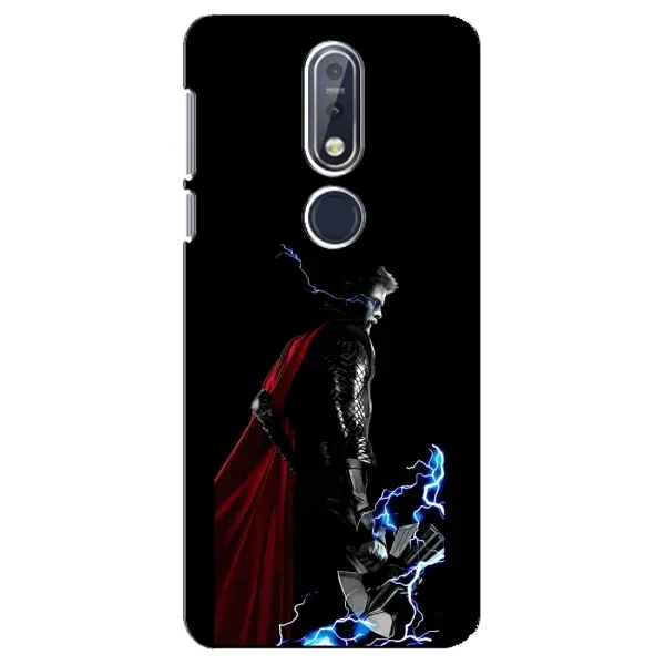 Чехол с рисунком «Тор» для Nokia 7.1 (2018)