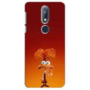 Чехол Головоломка для Nokia 7 2018, 7.1 - (AlphaPrint) (Тревожность)